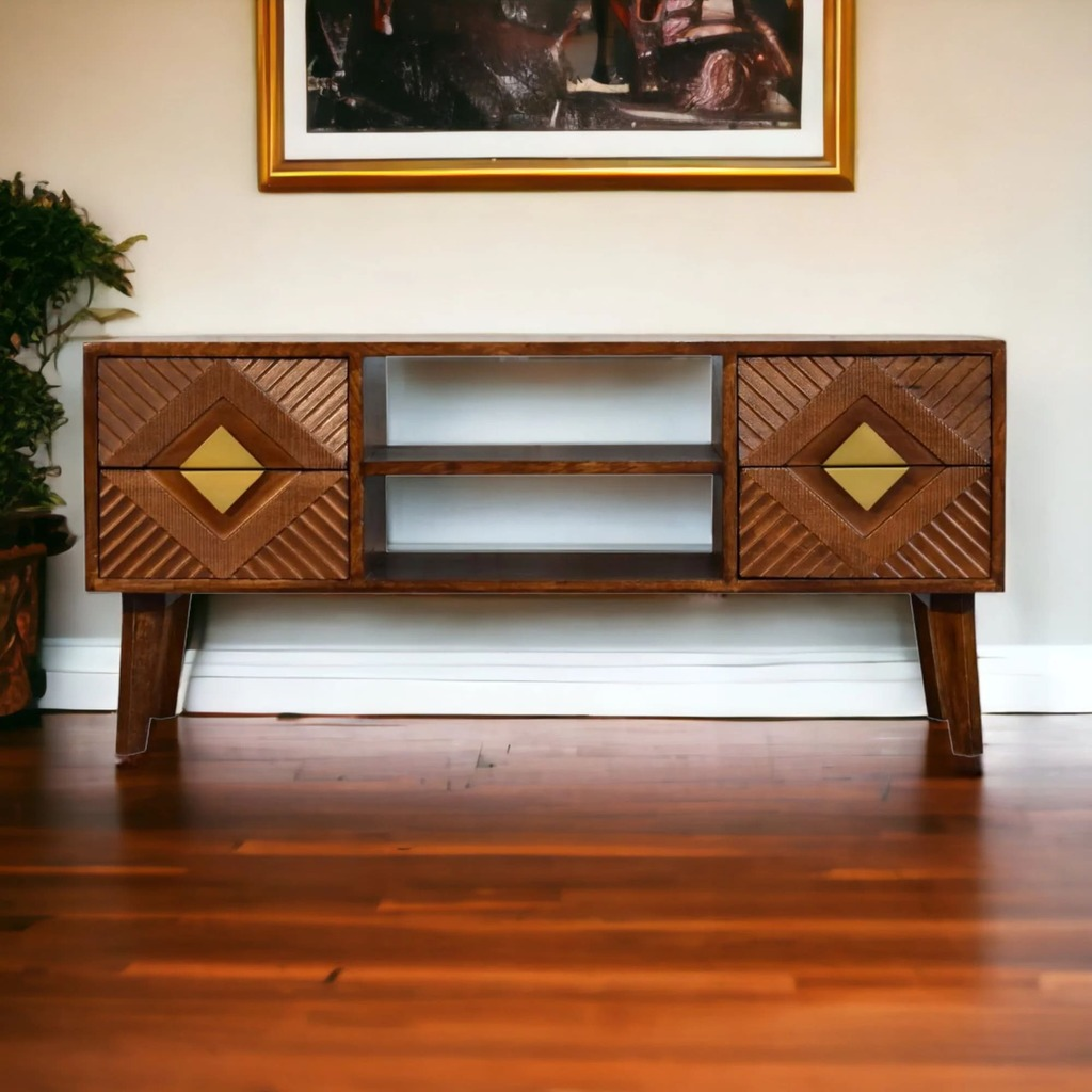 Handcrafted TV stands and media units-myuniquefurnishings.co.uk