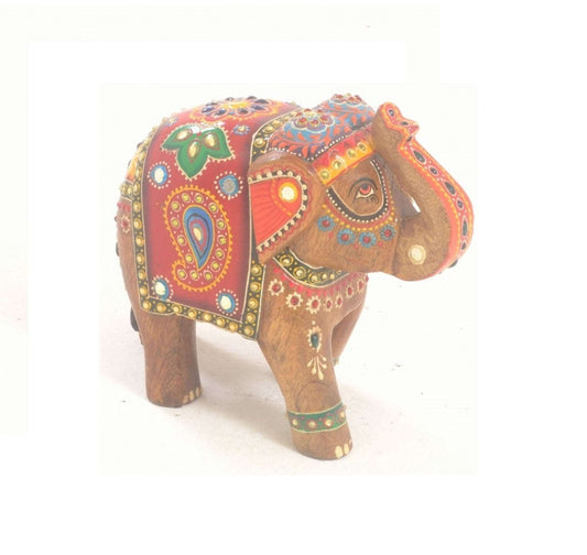 India Style Ornamental Elephant Figure-myuniquefurnishings.co.uk