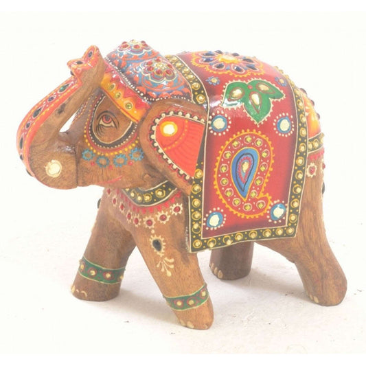 India Style Ornamental Elephant Figure-myuniquefurnishings.co.uk