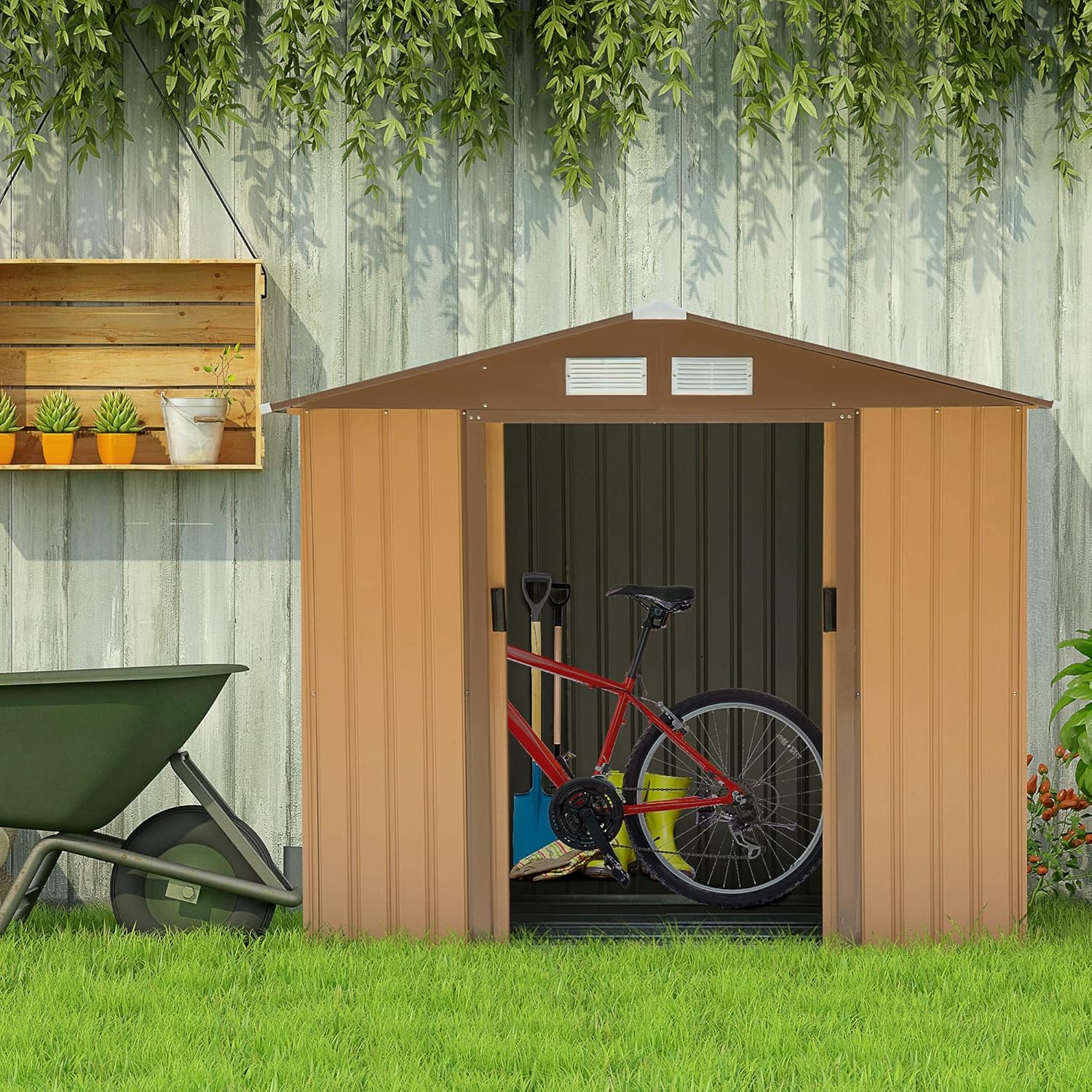 waterproof galvanised steel and polypropylene