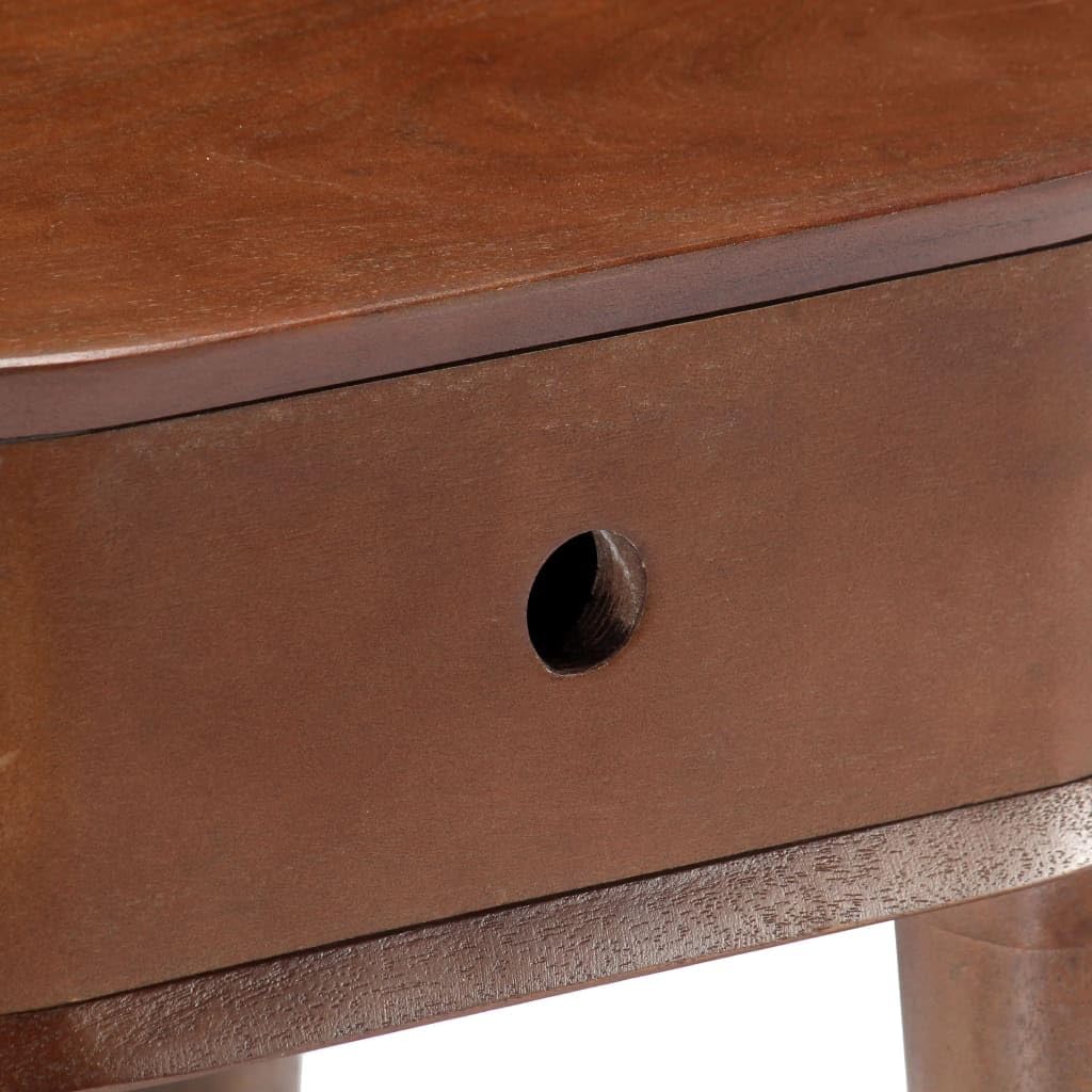 vintage retro bedside cabinet with single drawer