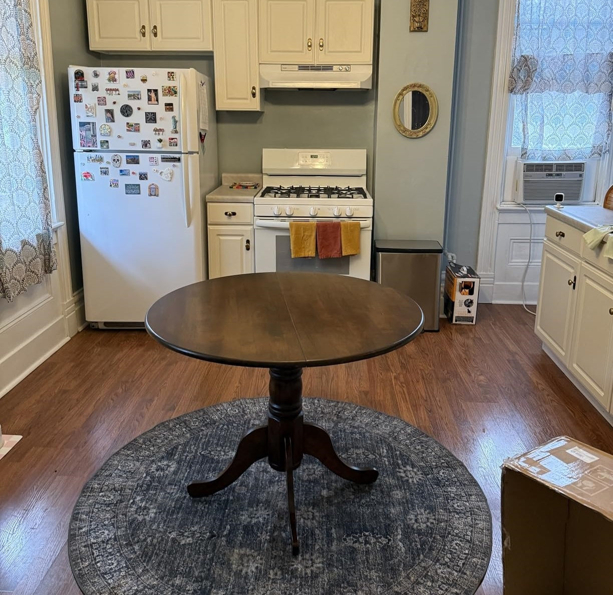 solid wood table for dinner room or kitchen