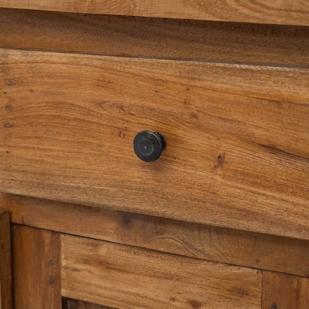 solid wood free standing kitchen cabinet made from mahogany wood